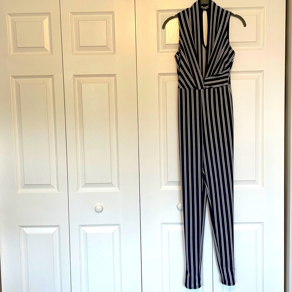 Fashion Nova jumpsuit. Royal blue. Stretchy